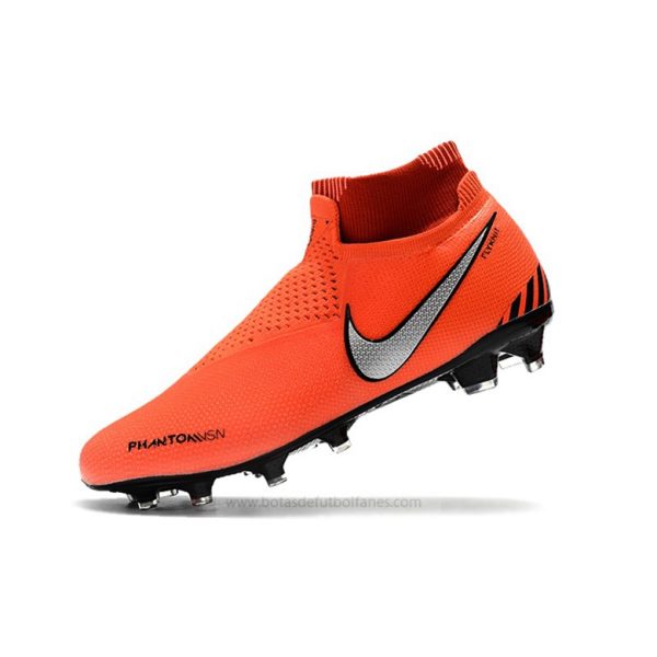 Nike Phantom VSN Elite DF FG Naranja Negro Plata